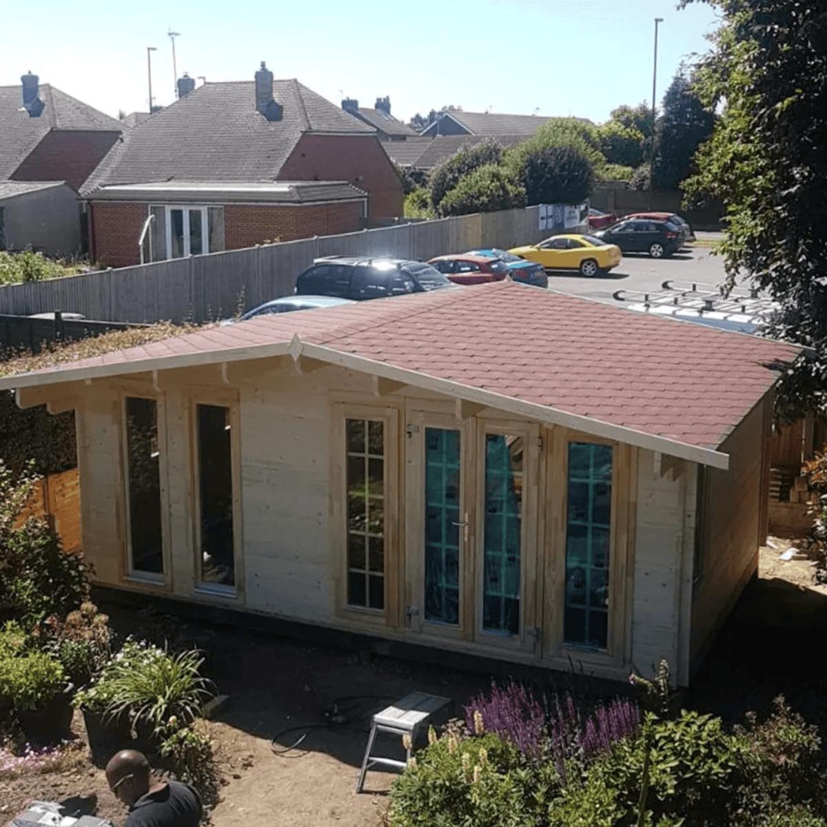 Brighton log cabin Timber Building Specialists