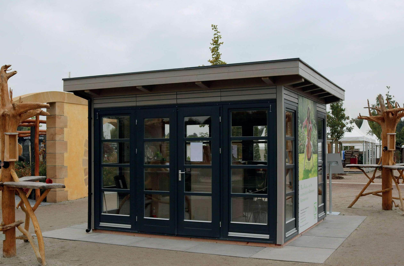 KALEVI Sauna Log Cabin | 3.8x4.4m