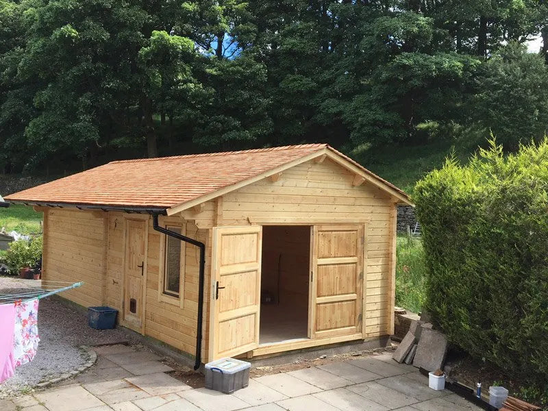Burnley Garden Log Cabin - Timber Building Specialists