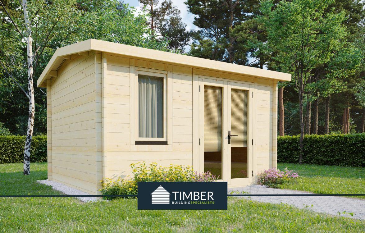 TBS107 Log Cabin | 5.3 x 3.8m