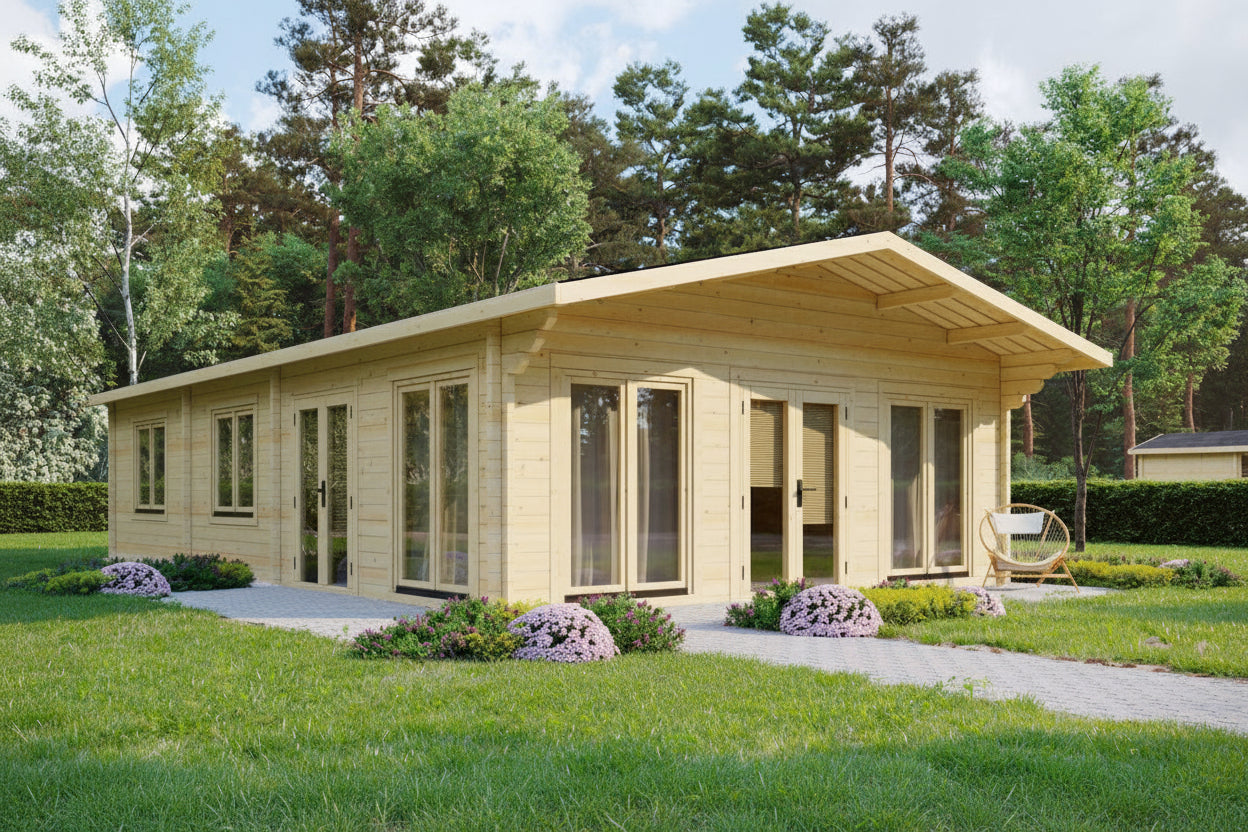 TBS166 Log Cabin | 10.0x6.0m