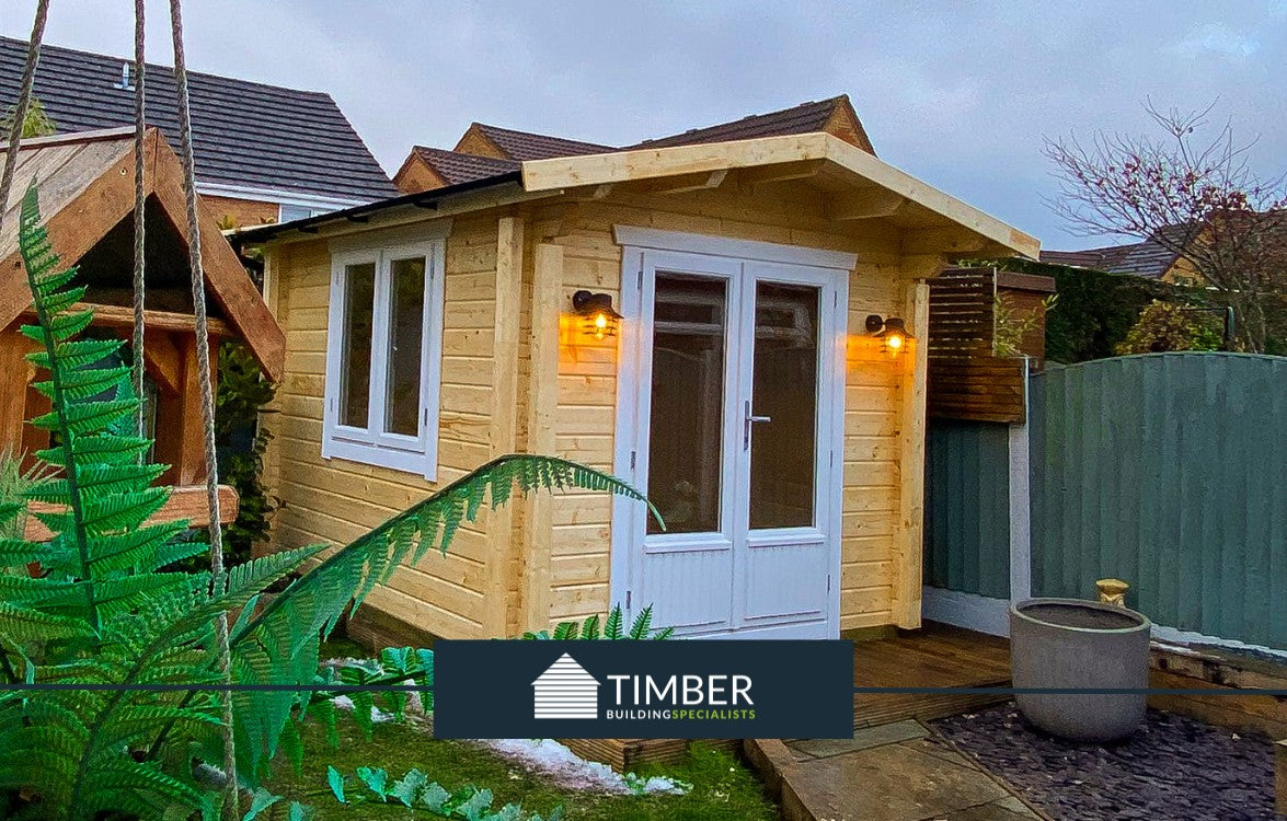 A Case Study on a Bespoke 2.5m x 3.5m Cabin - Timber Building Specialists - Log Cabins