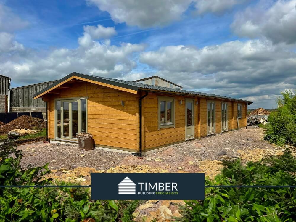 Customer Case Study: The TBS173 - Dream 3 Bedroom Lodge Build - Timber Building Specialists