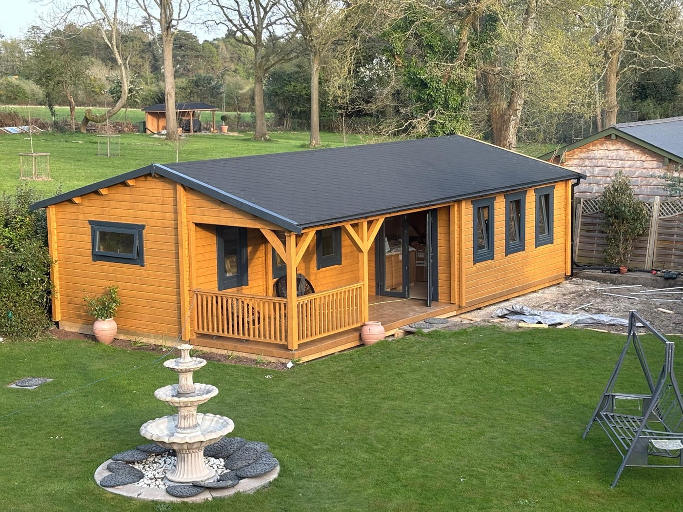 1 Bed Lodge Cabins - Timber Building Specialists