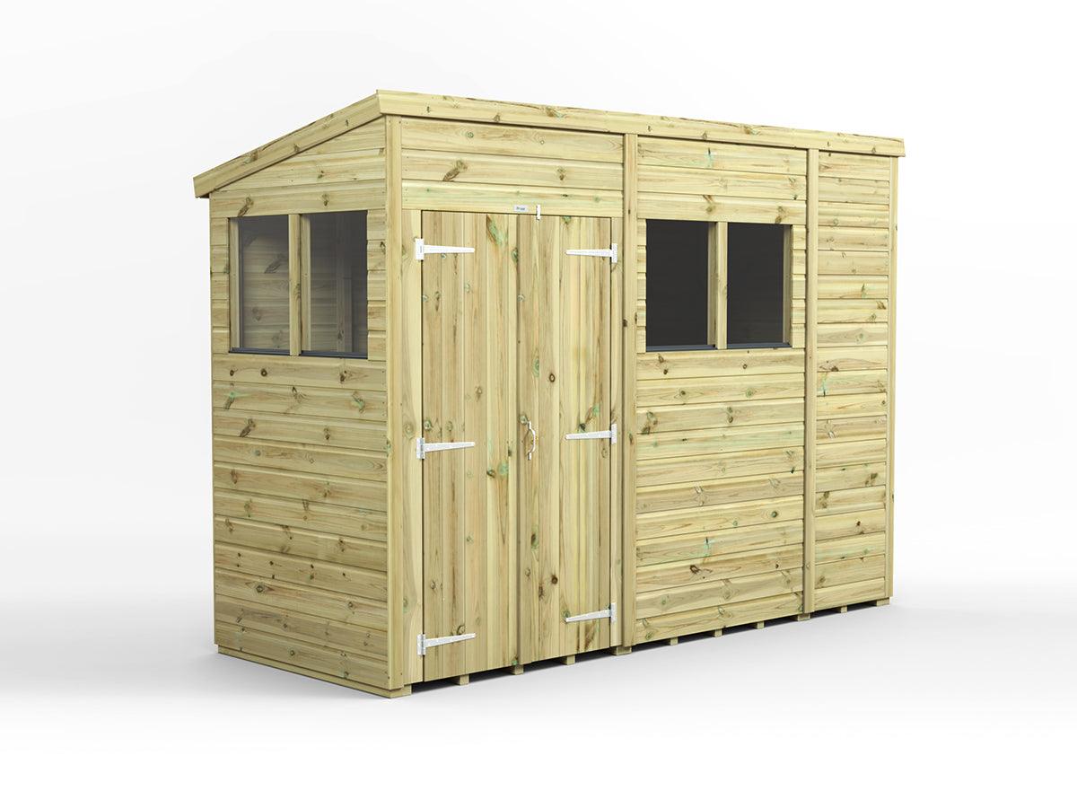 UK Shed Premium - Pent - Timber Building Specialists