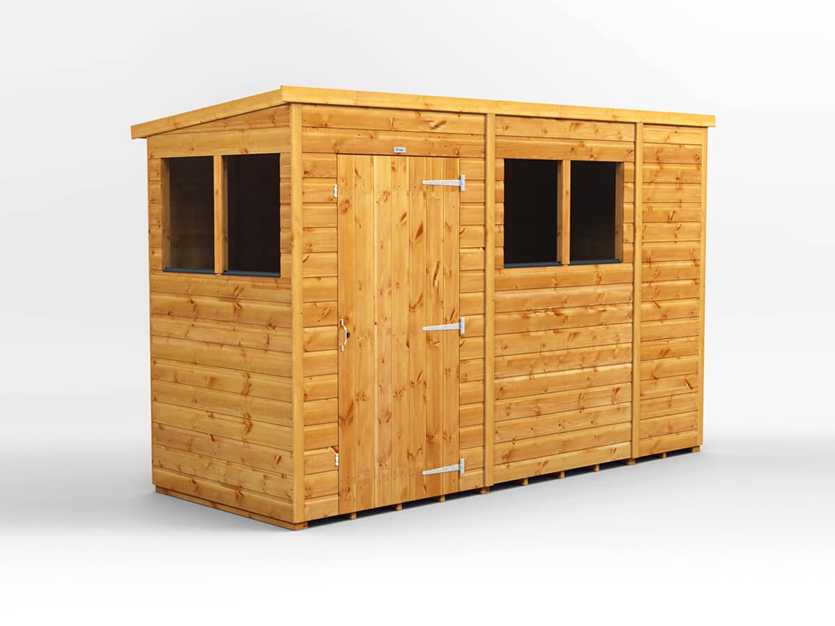 UK Shed - Pent - Timber Building Specialists