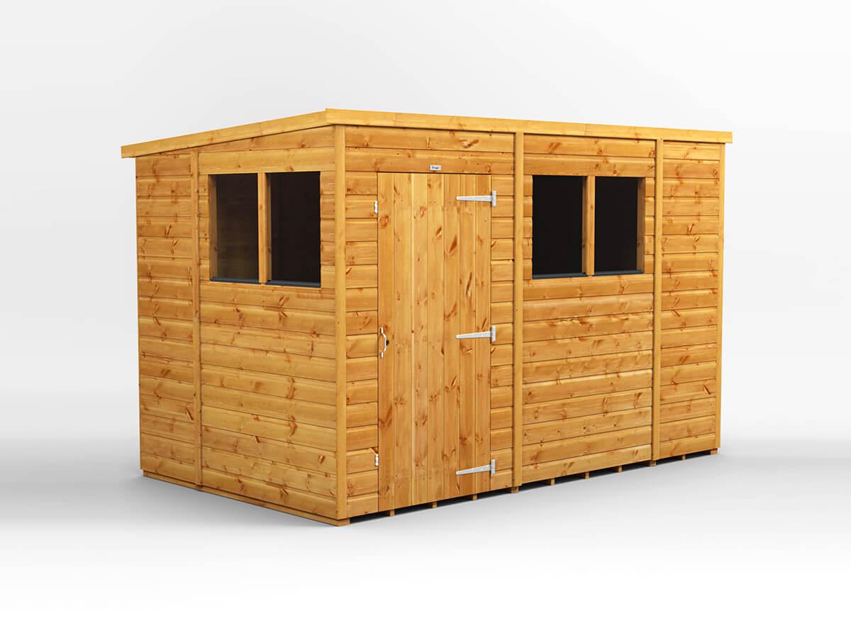 UK Shed - Pent - Timber Building Specialists