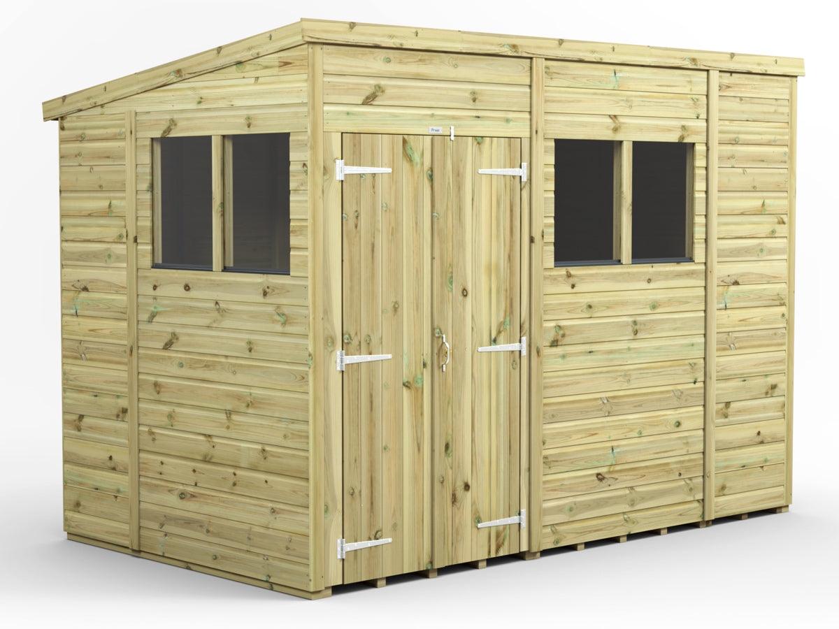 UK Shed Premium - Pent - Timber Building Specialists