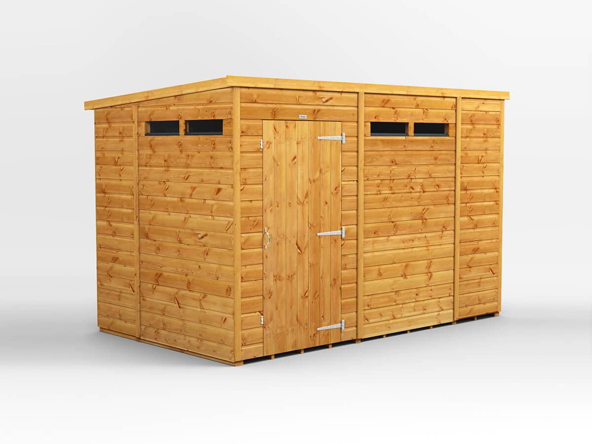 UK Shed - Pent Security - Timber Building Specialists