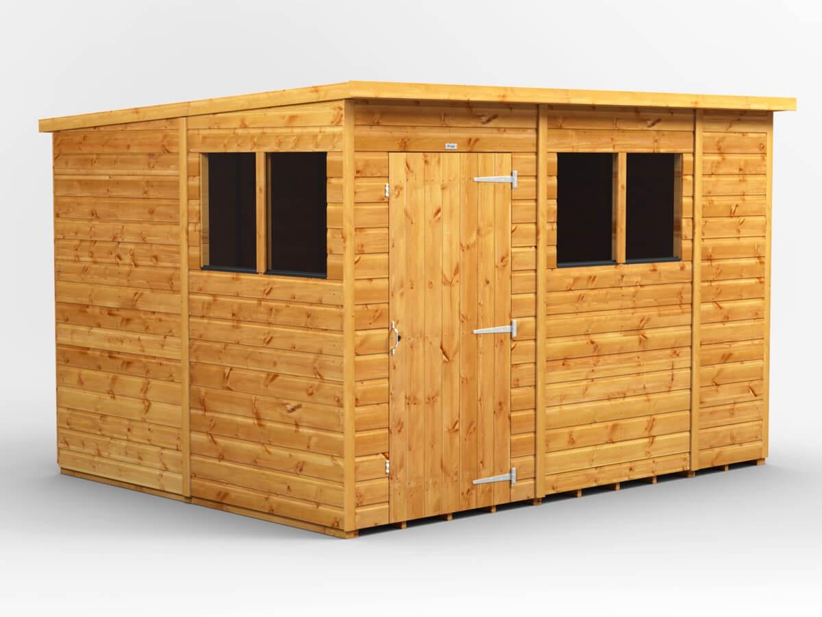 UK Shed - Pent - Timber Building Specialists