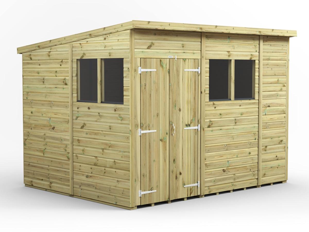 UK Shed Premium - Pent - Timber Building Specialists