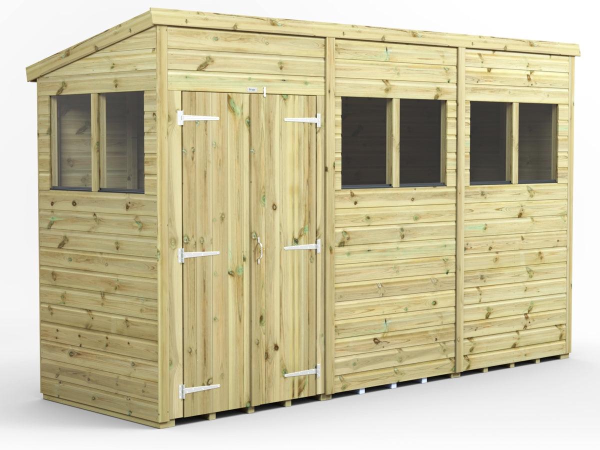 UK Shed Premium - Pent - Timber Building Specialists
