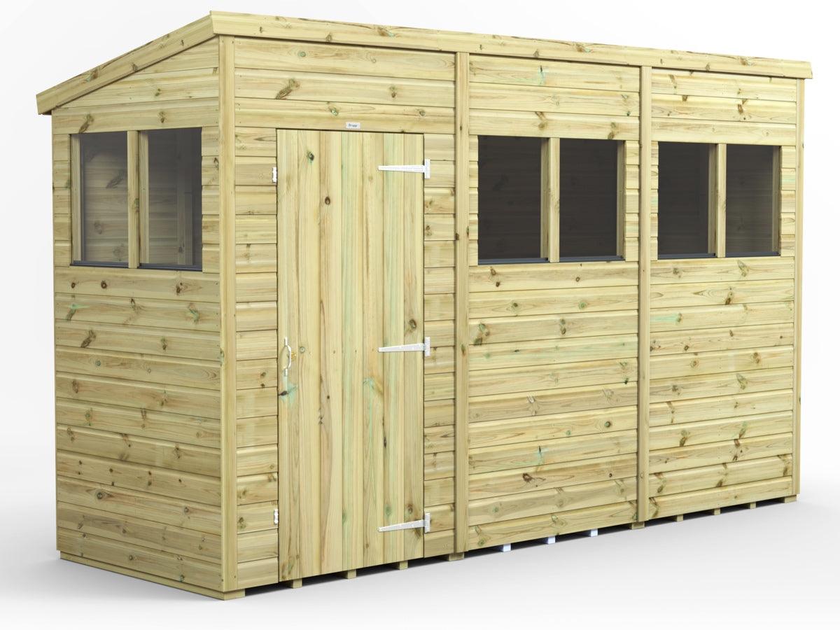 UK Shed Premium - Pent - Timber Building Specialists