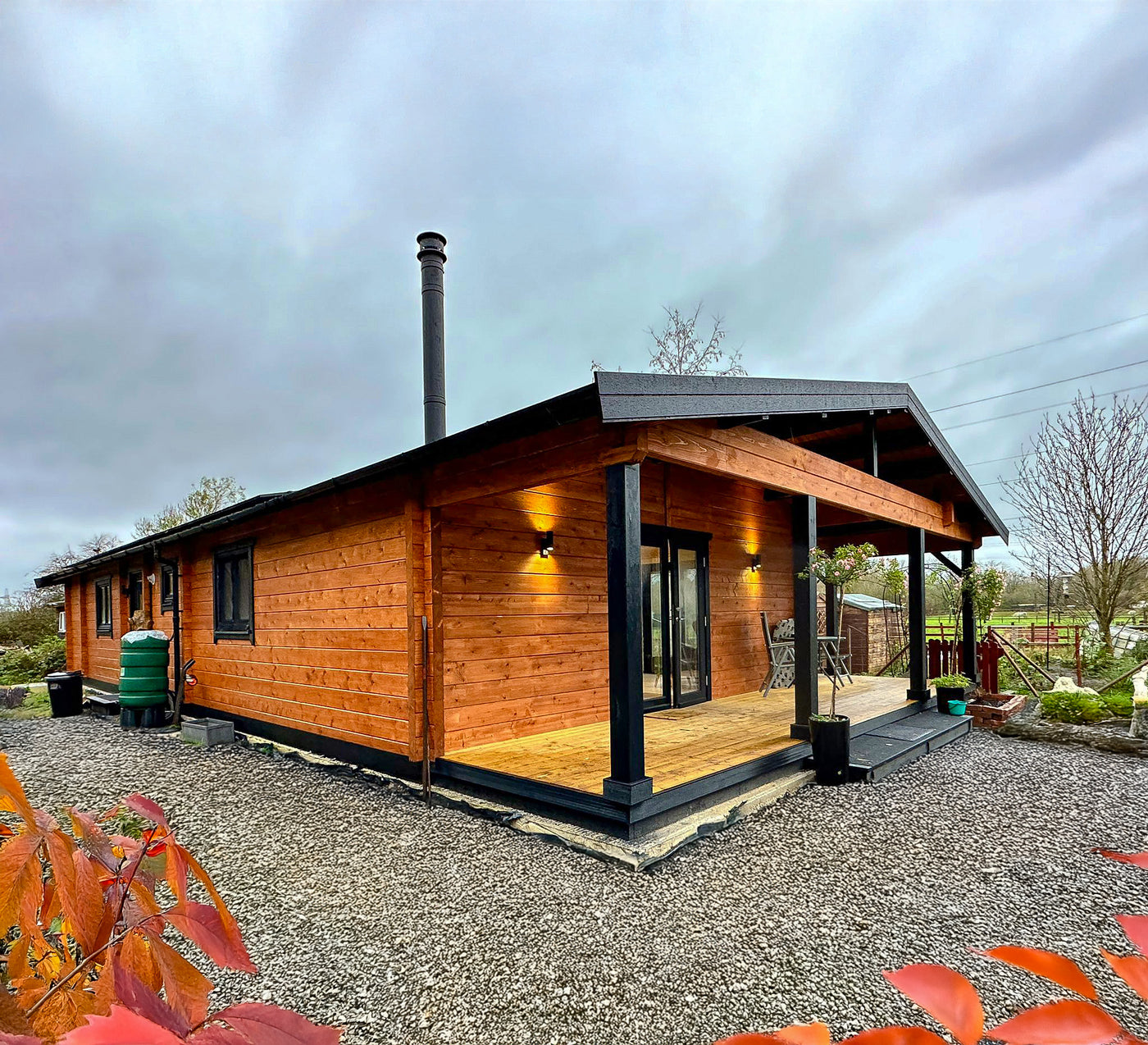 12x5m 2 bedroom log cabin by Timber Building Specialists