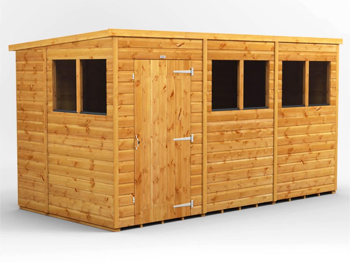 UK Shed - Pent - Timber Building Specialists