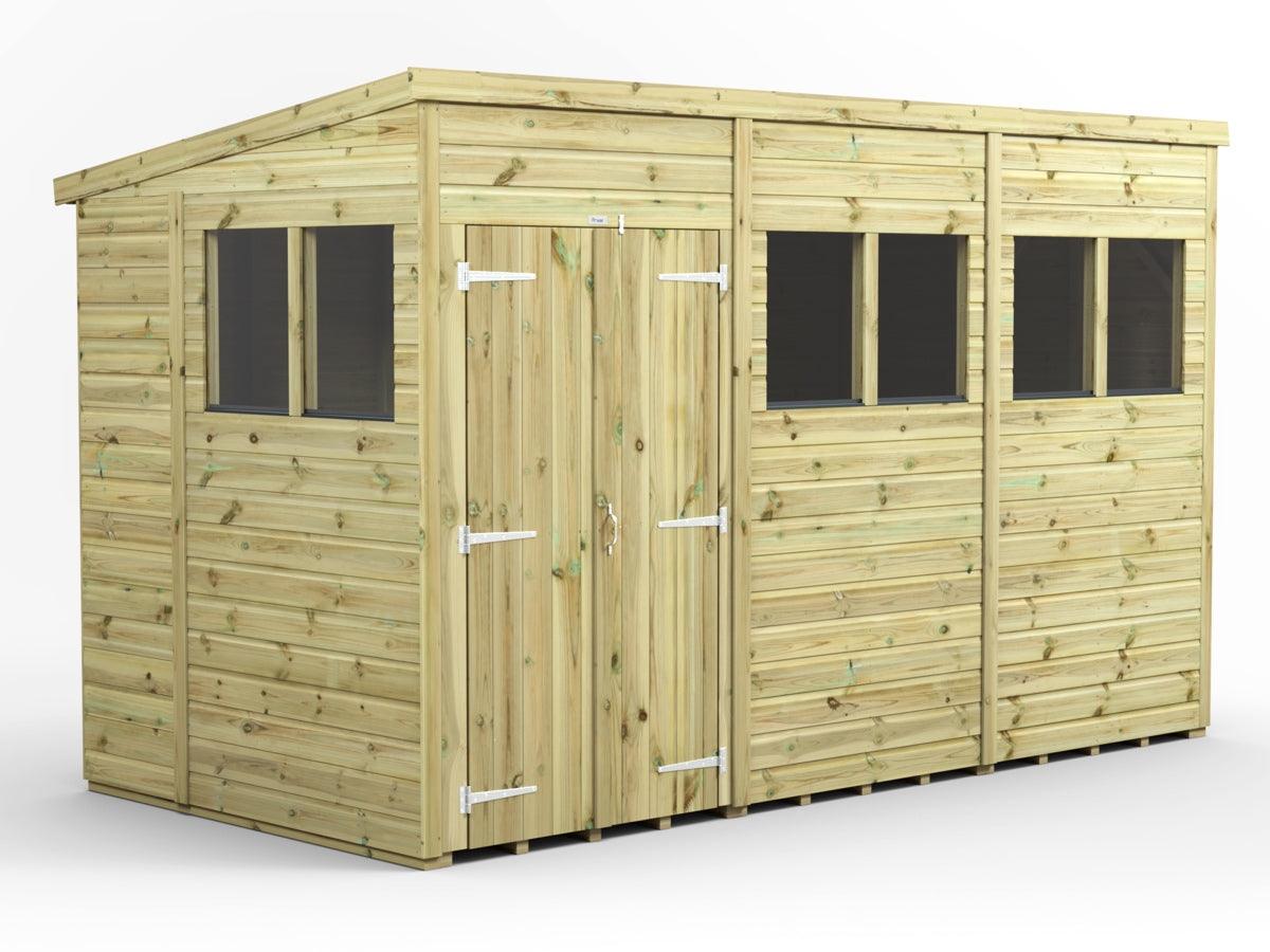 UK Shed Premium - Pent - Timber Building Specialists