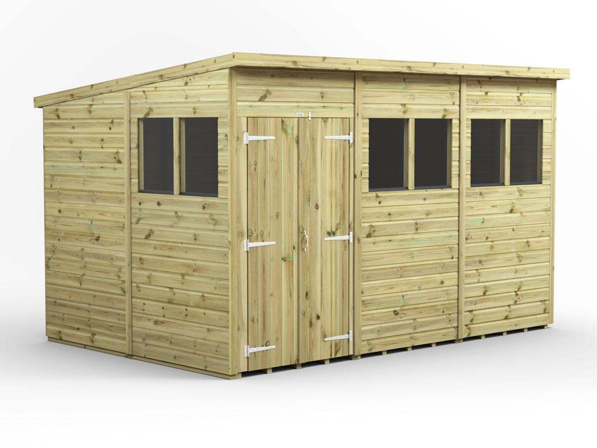 UK Shed Premium - Pent - Timber Building Specialists
