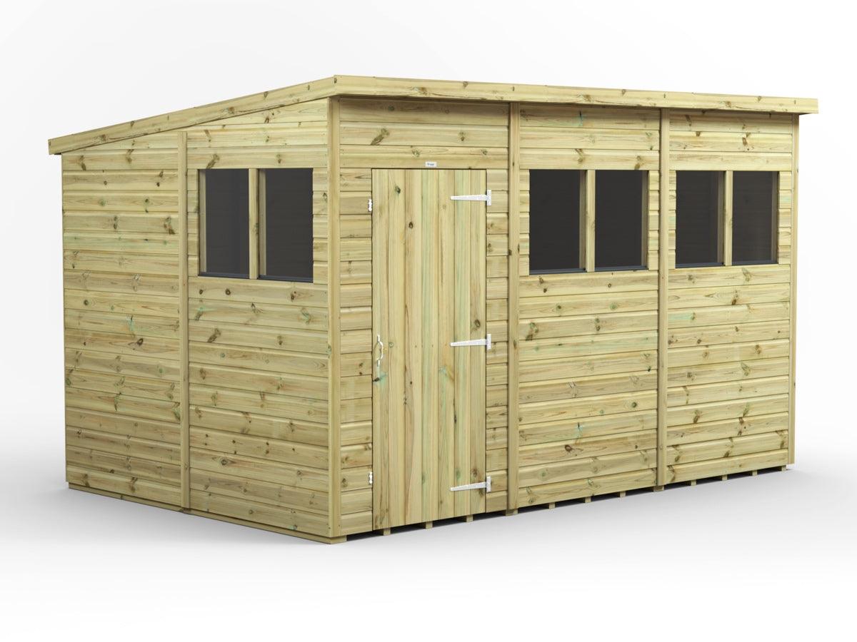 UK Shed Premium - Pent - Timber Building Specialists
