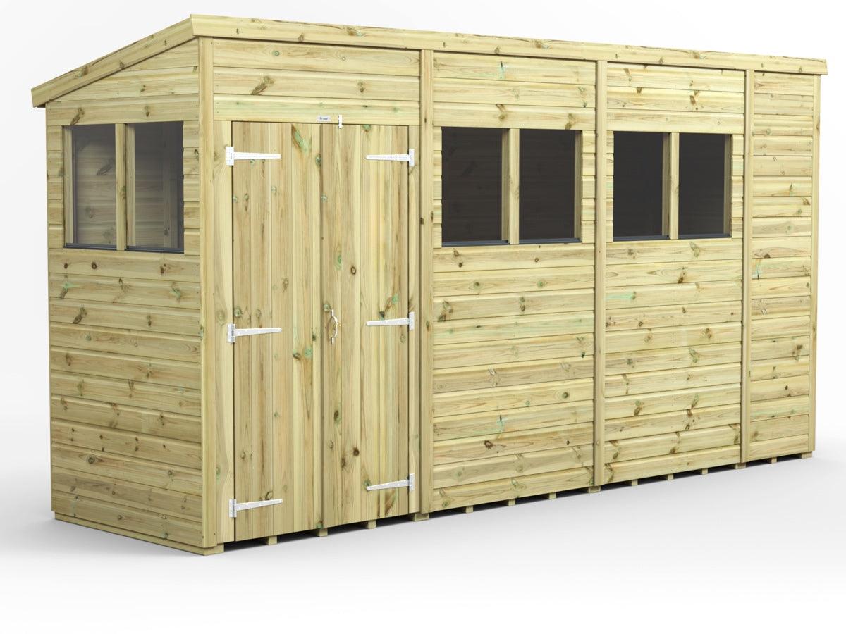 UK Shed Premium - Pent - Timber Building Specialists