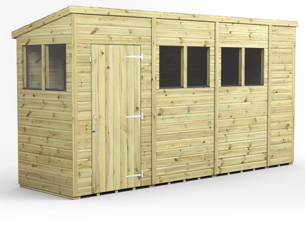 UK Shed Premium - Pent - Timber Building Specialists
