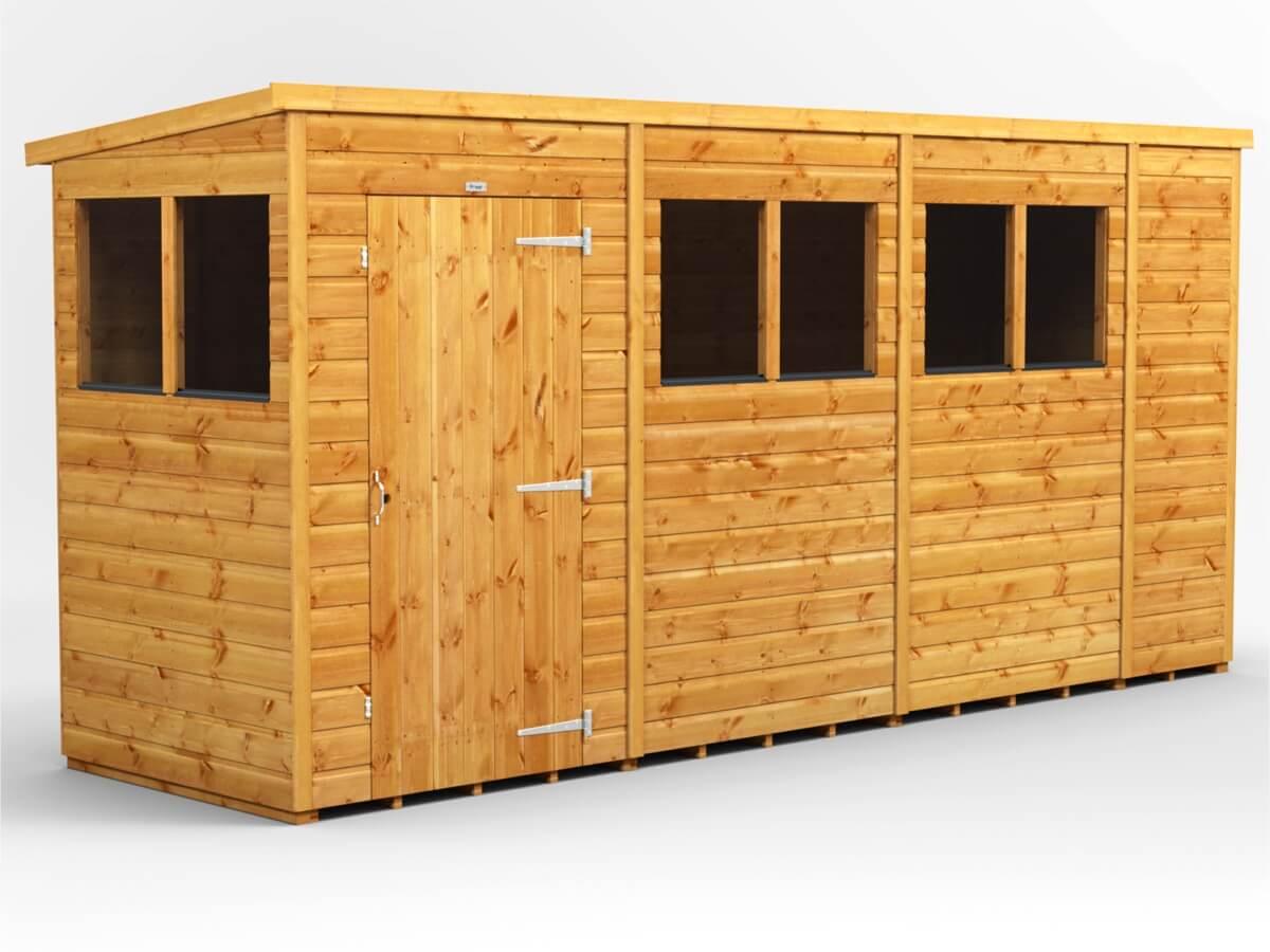 UK Shed - Pent - Timber Building Specialists