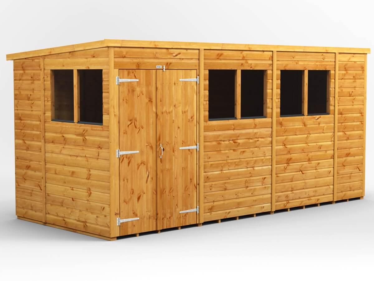 UK Shed - Pent - Timber Building Specialists