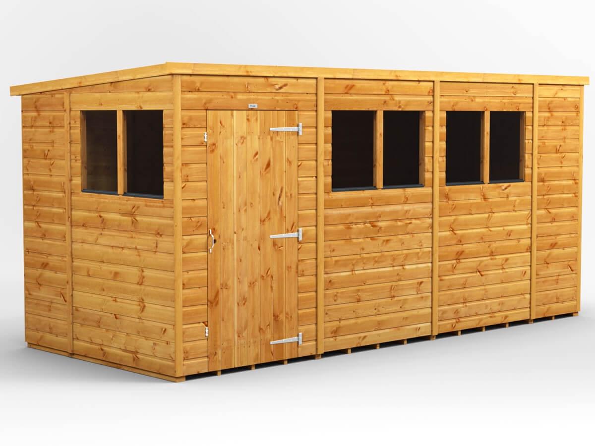 UK Shed - Pent - Timber Building Specialists