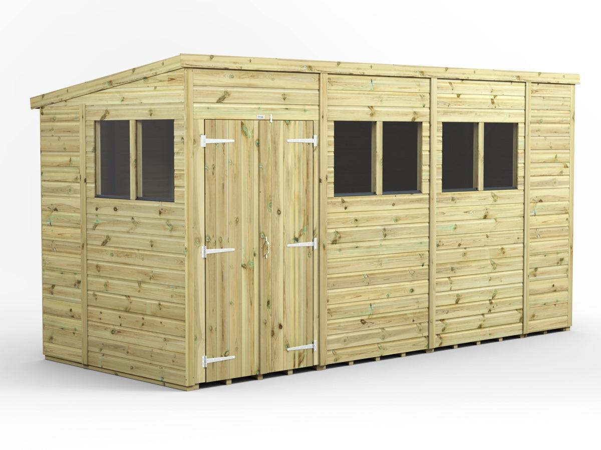 UK Shed Premium - Pent - Timber Building Specialists