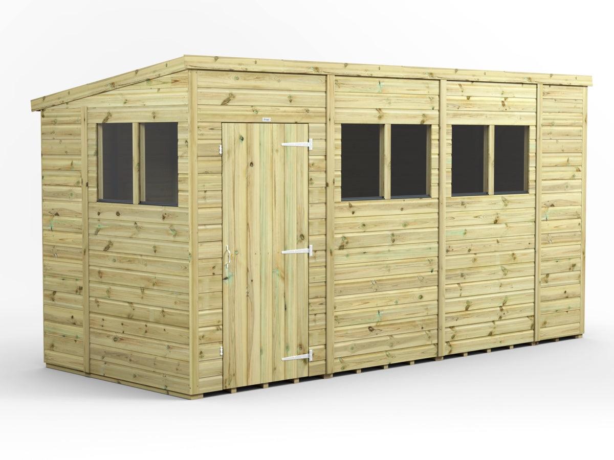 UK Shed Premium - Pent - Timber Building Specialists