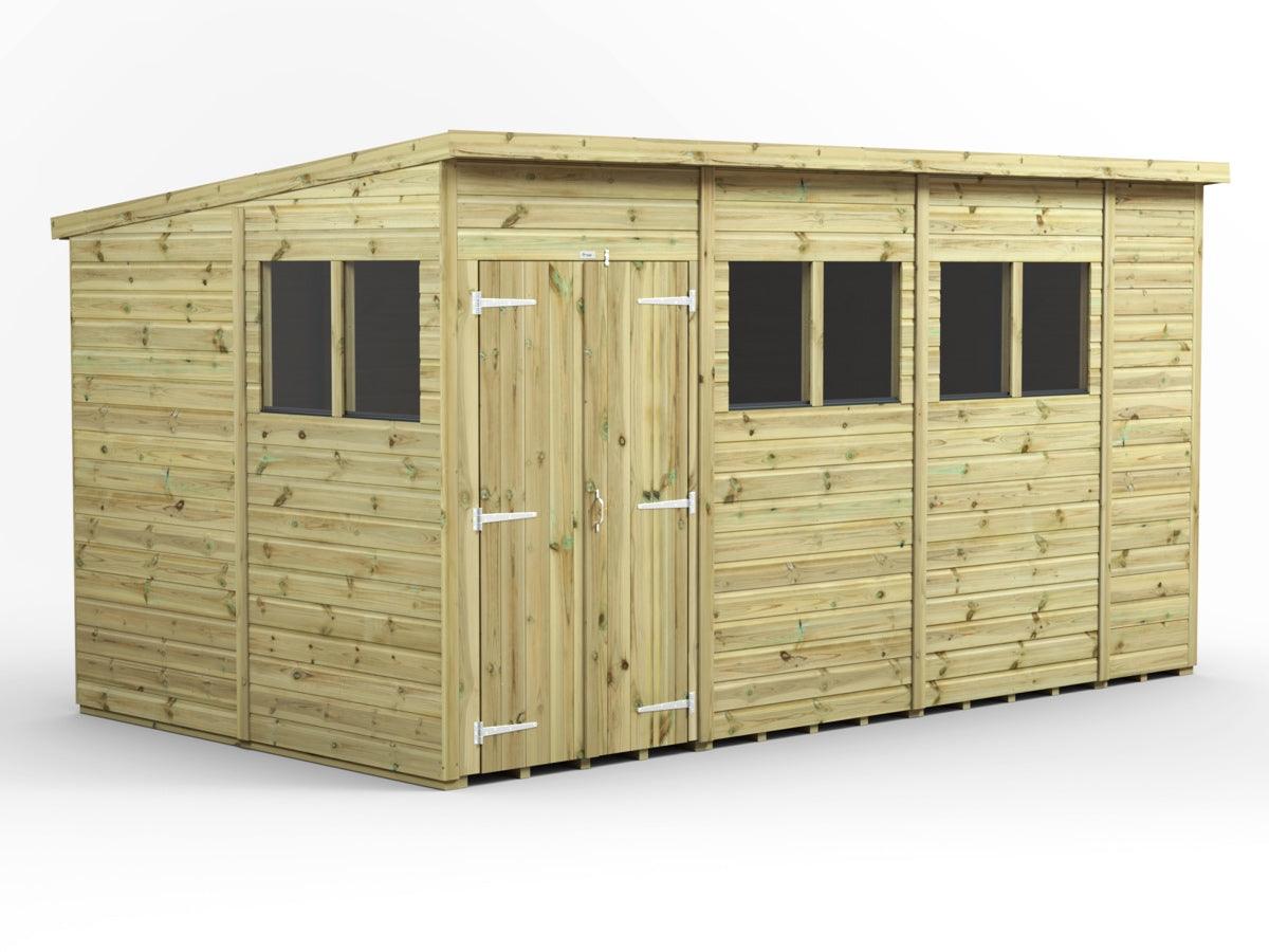 UK Shed Premium - Pent - Timber Building Specialists
