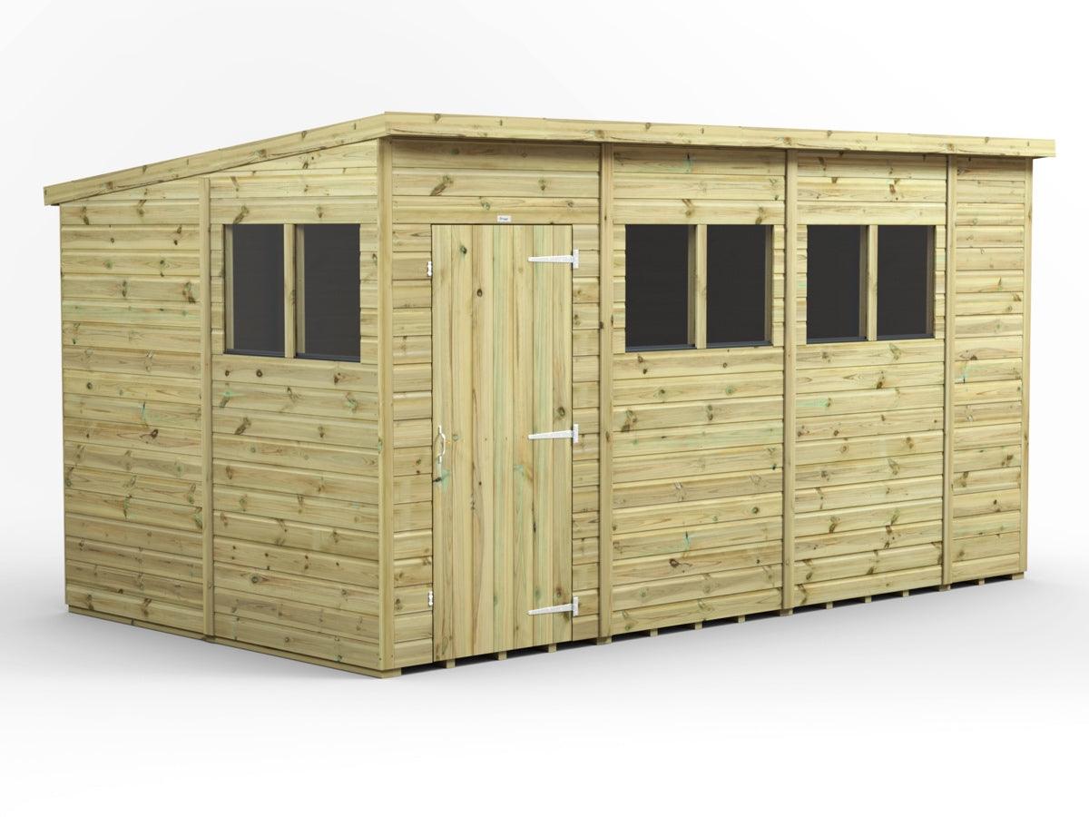 UK Shed Premium - Pent - Timber Building Specialists