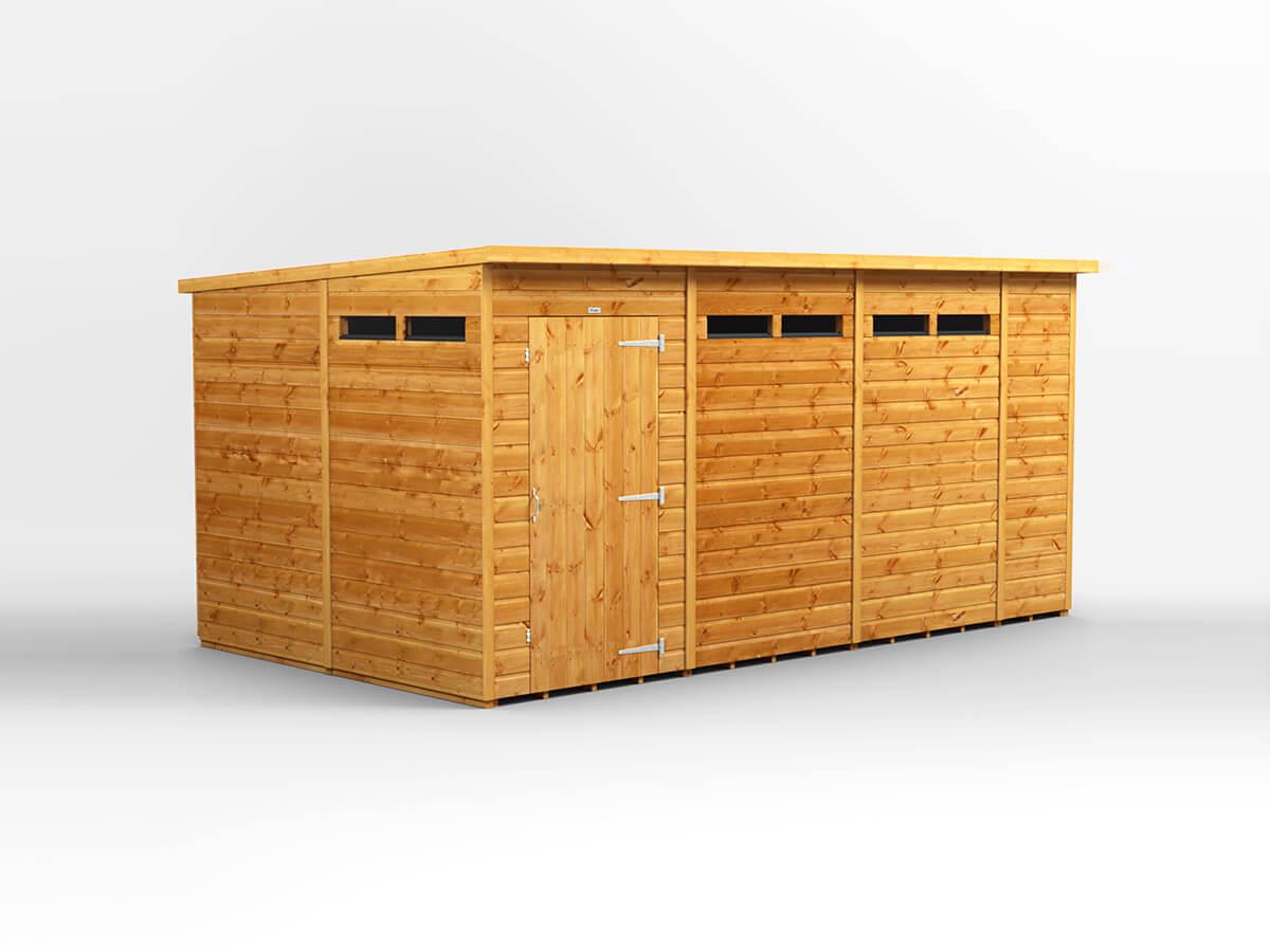 UK Shed - Pent Security - Timber Building Specialists