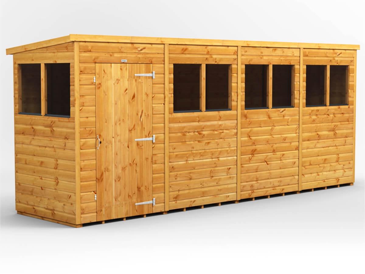 UK Shed - Pent - Timber Building Specialists