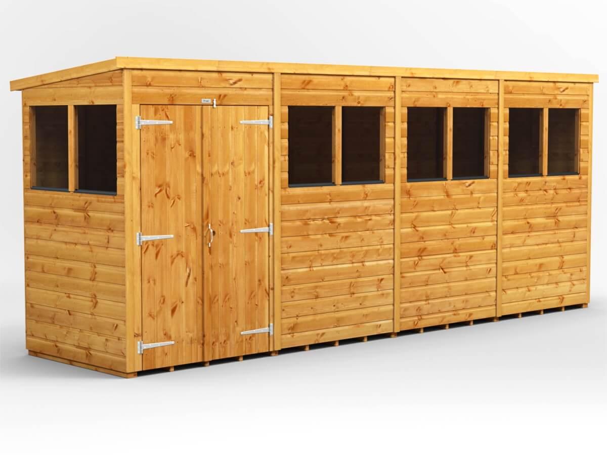 UK Shed - Pent - Timber Building Specialists