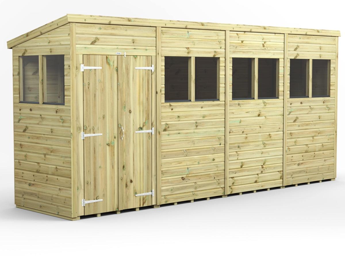 UK Shed Premium - Pent - Timber Building Specialists