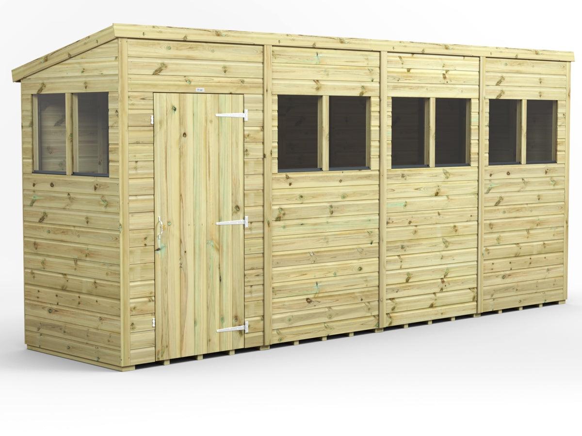UK Shed Premium - Pent - Timber Building Specialists