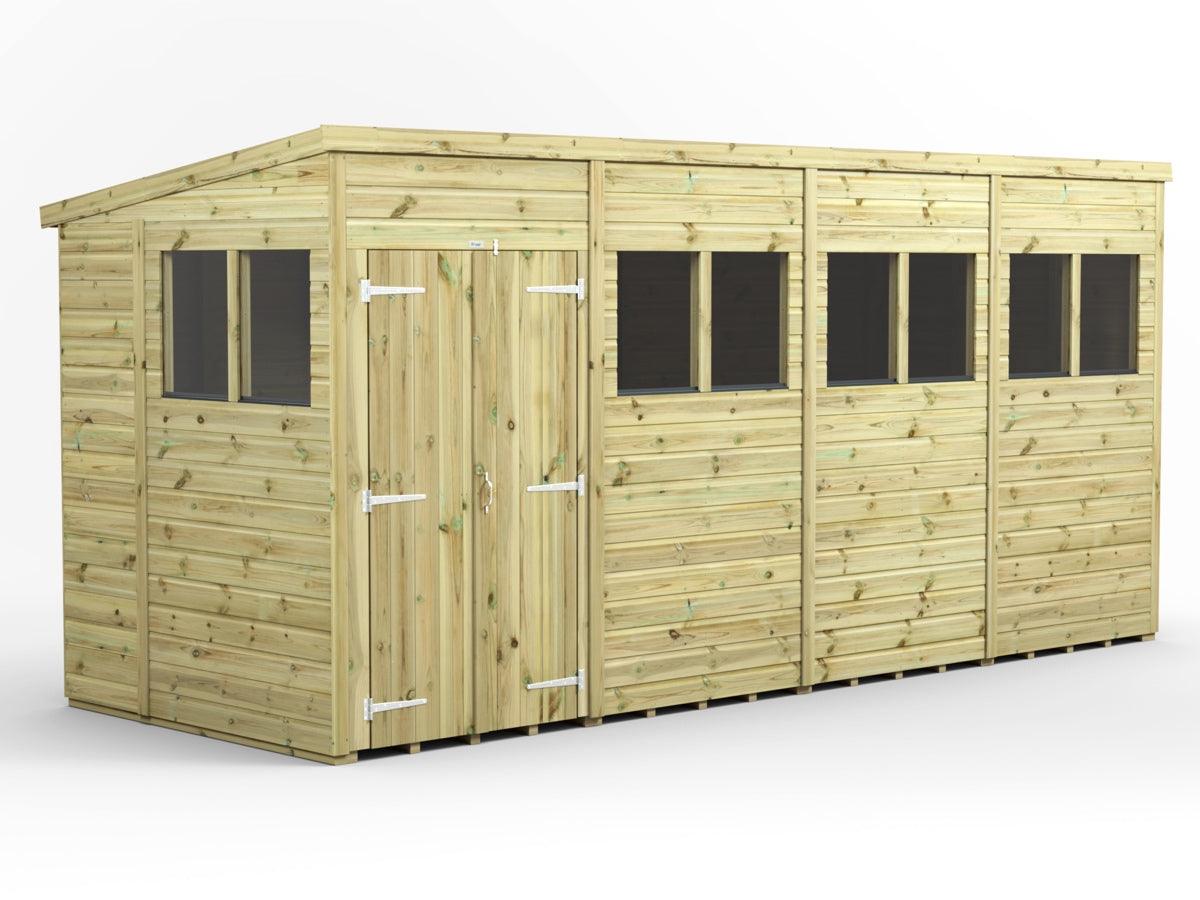 UK Shed Premium - Pent - Timber Building Specialists