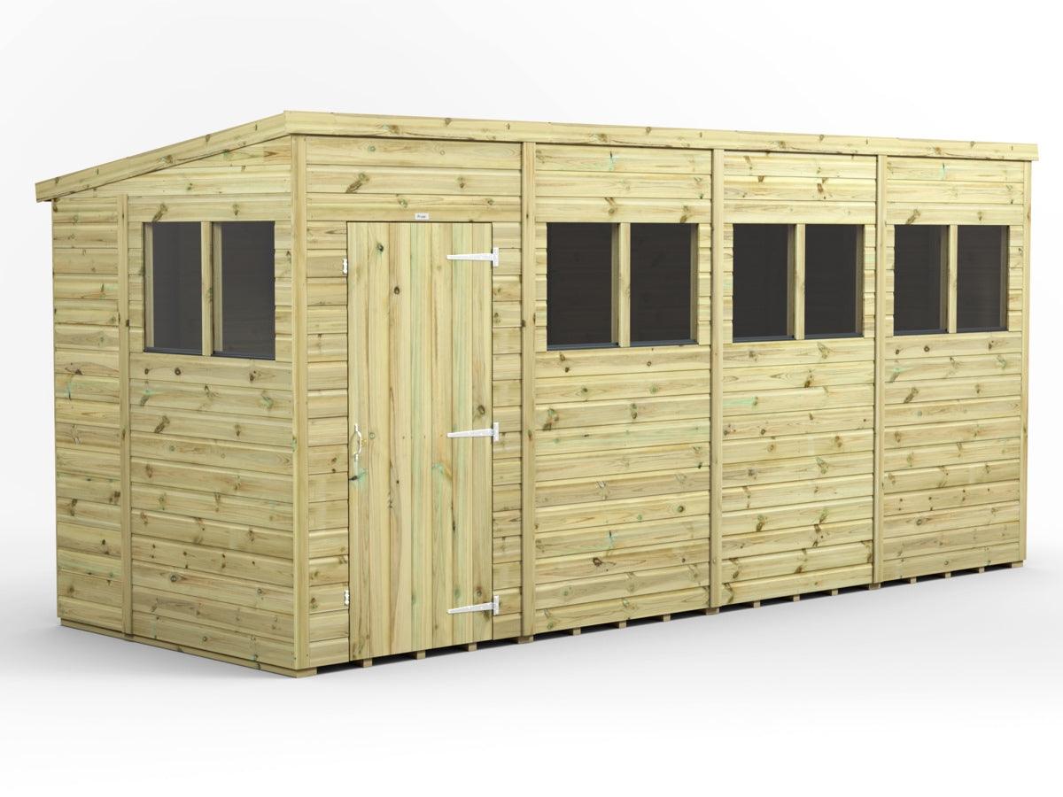 UK Shed Premium - Pent - Timber Building Specialists