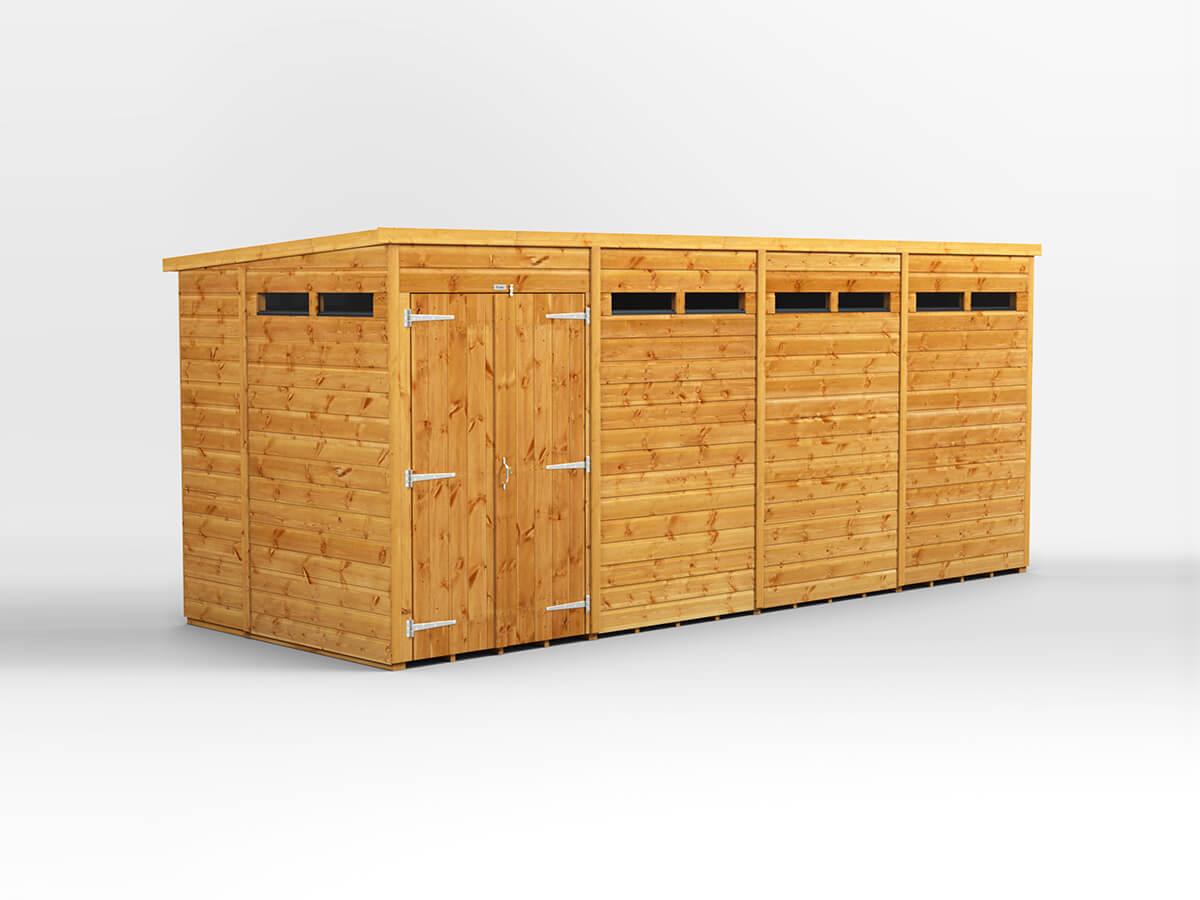 UK Shed - Pent Security - Timber Building Specialists