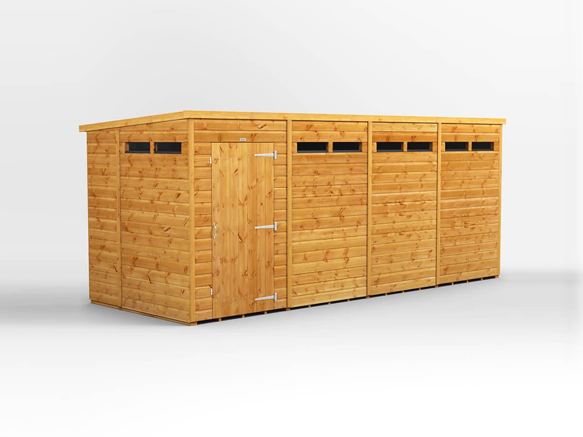 UK Shed - Pent Security - Timber Building Specialists