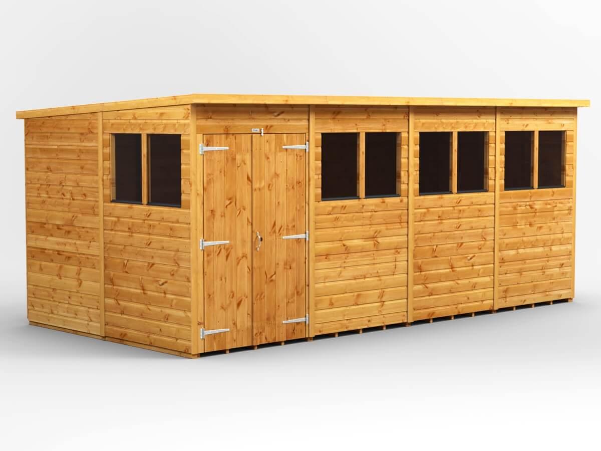 UK Shed - Pent - Timber Building Specialists