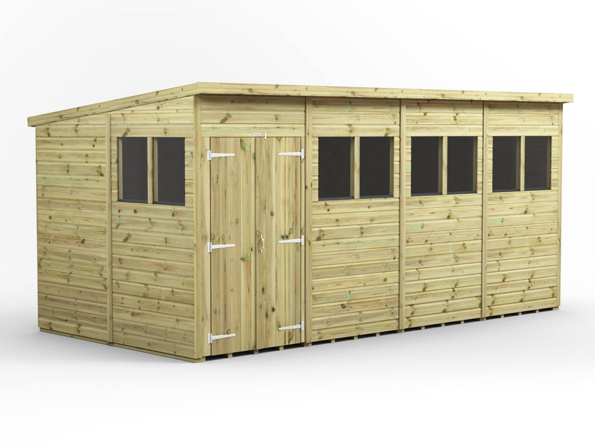 UK Shed Premium - Pent - Timber Building Specialists