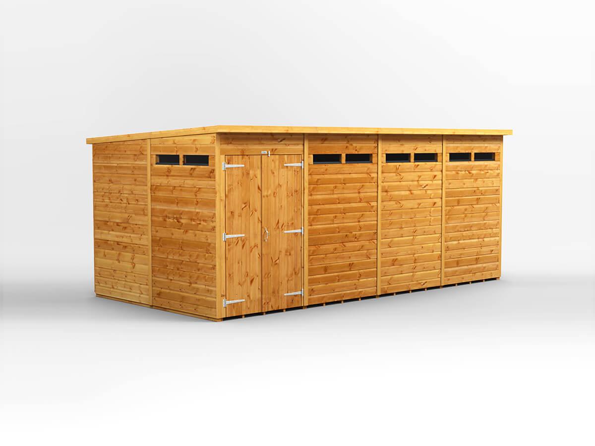 UK Shed - Pent Security - Timber Building Specialists