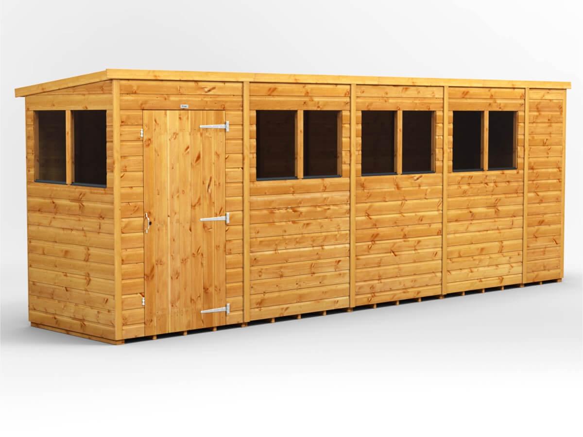 UK Shed - Pent - Timber Building Specialists