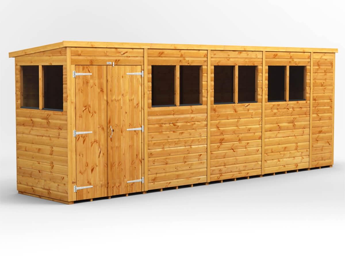 UK Shed - Pent - Timber Building Specialists