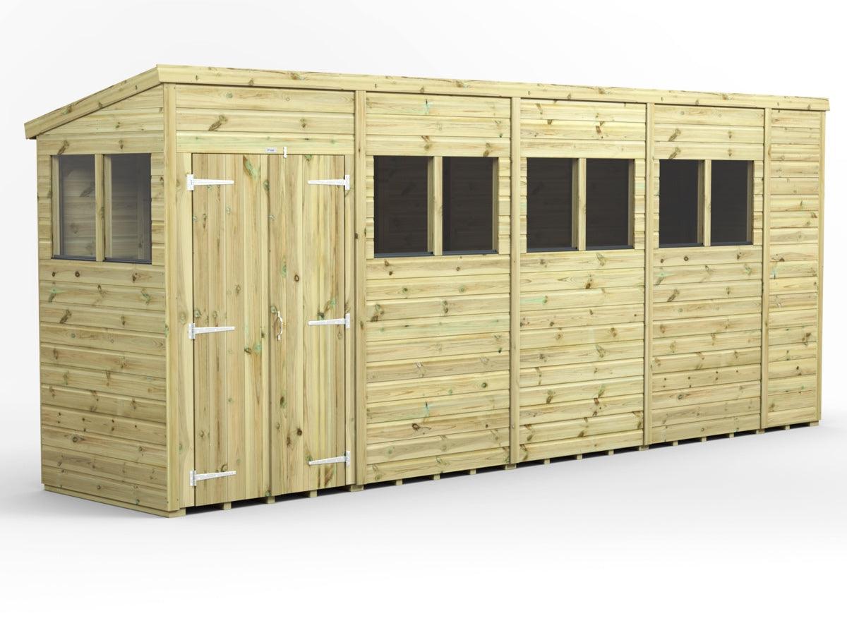 UK Shed Premium - Pent - Timber Building Specialists