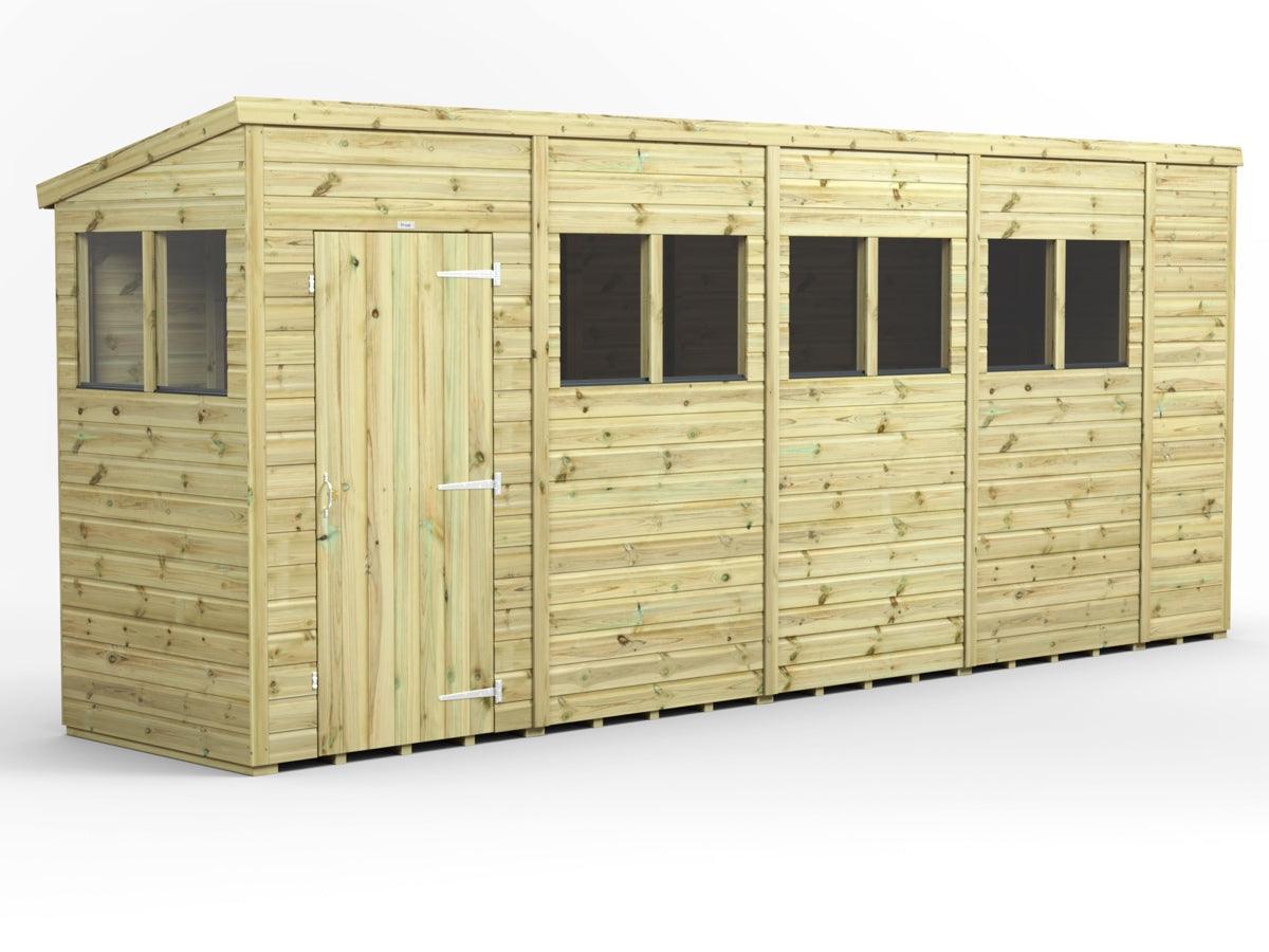 UK Shed Premium - Pent - Timber Building Specialists