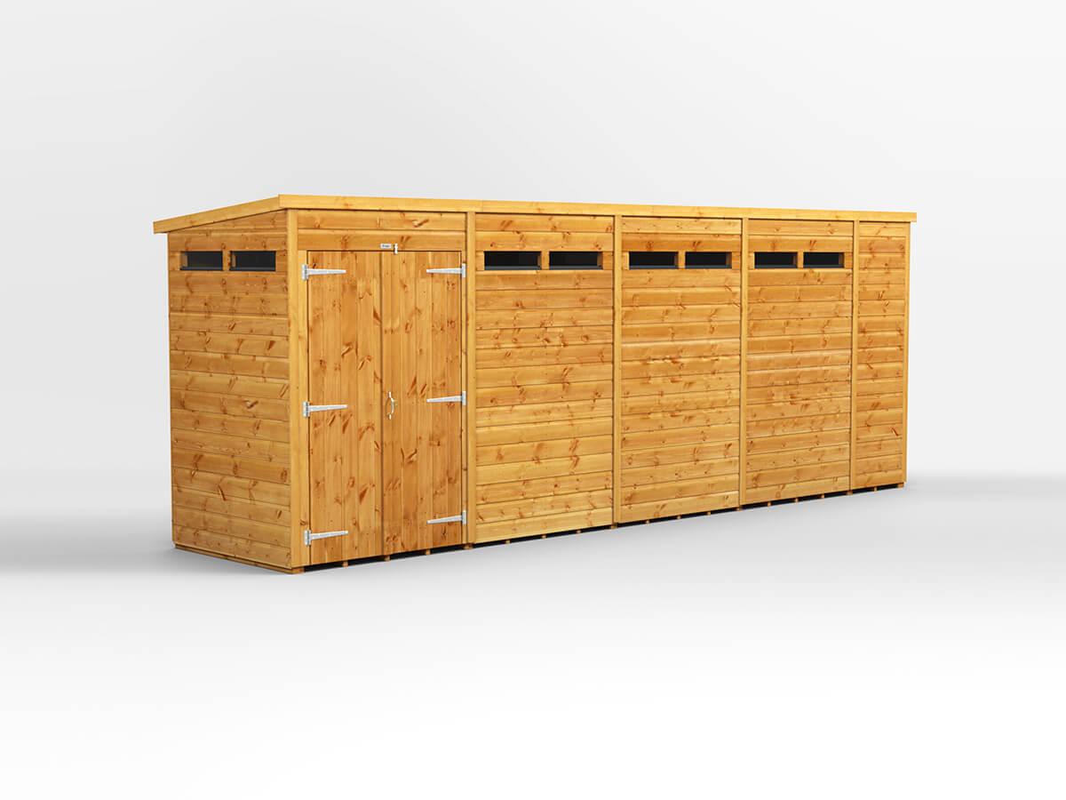 UK Shed - Pent Security - Timber Building Specialists