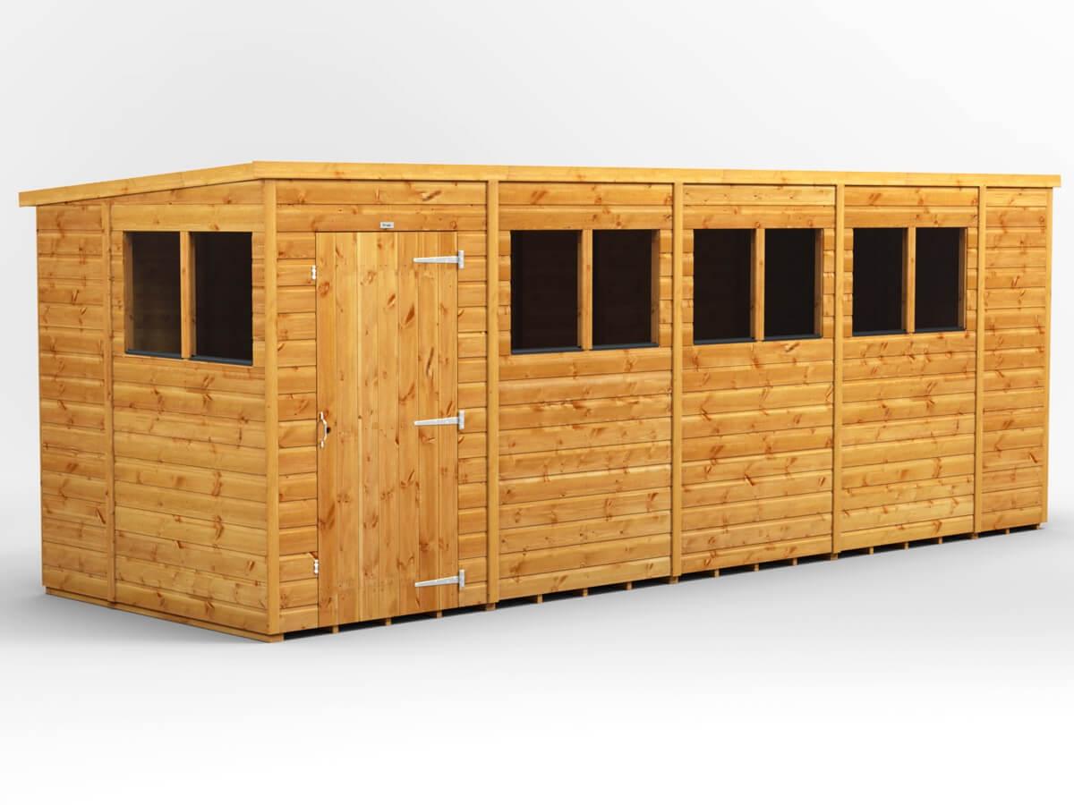 UK Shed - Pent - Timber Building Specialists