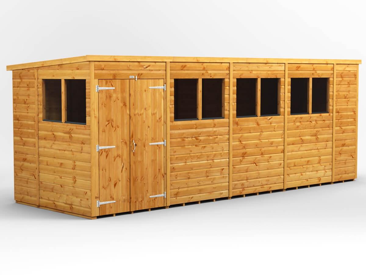 UK Shed - Pent - Timber Building Specialists